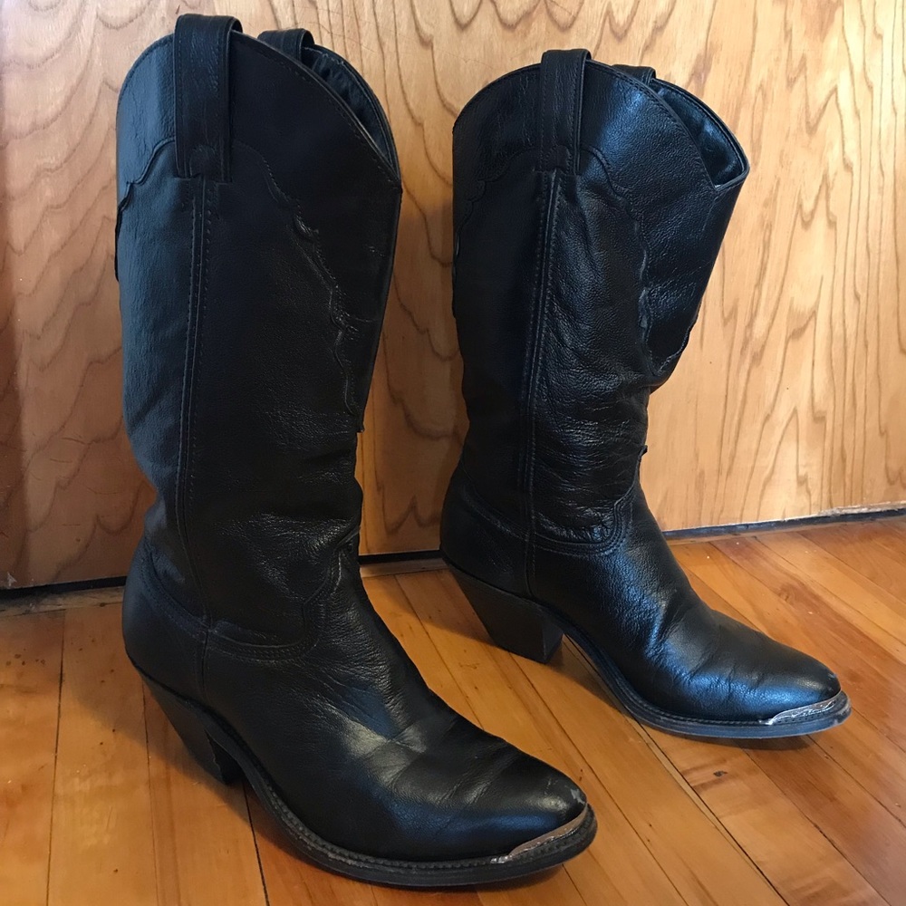 Black Cowboy Boots